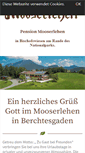Mobile Screenshot of pension-mooserlehen.de