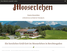 Tablet Screenshot of pension-mooserlehen.de